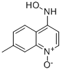 CAS 登录号：13442-09-6， (NE)-N-(1-羟基-7-甲基喹啉-4-亚基)羟胺