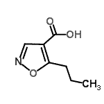 CAS#: 134541-04-1, 5-Propyl-1,2-Oxazole-4-Carboxylic Acid