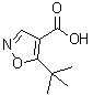 CAS#: 134541-06-3, 5-(2-Methyl-2-Propanyl)-1,2-Oxazole-4-Carboxylic Acid