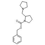 CAS#: 134591-58-5, Benzyl 2-(1-Pyrrolidinylmethyl)-1-Pyrrolidinecarboxylate