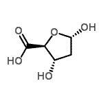 CAS#: 134616-20-9, 2-Deoxy-alpha-D-Erythro-Pentofuranuronic Acid
