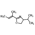 CAS#: 134636-76-3, 2-[(2E)-2-Buten-2-Yl]-4-Isopropyl-4,5-Dihydro-1,3-Oxazole