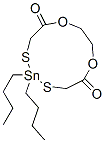 CAS 登录号：13468-00-3， 8,8-二丁基-1,4-二氧杂-7,9-二硫杂-8-锡代环十一烷-5,11-二酮