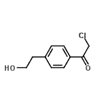 CAS#: 134681-01-9, 2-Chloro-1-[4-(2-Hydroxyethyl)Phenyl]Ethanone