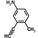 CAS#: 134690-40-7, 3-Ethynyl-4-Methylaniline
