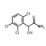 CAS 登录号：13484-87-2， 2-羟基-2-(2,3,6-三氯苯基)乙酰胺