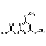 CAS 登录号：134845-24-2， 1-(4,6-二甲氧基-2-嘧啶基)胍
