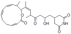 CAS 登录号：134869-15-1， 4-[(Z)-2-羟基-5-甲基-7-[(4Z,6Z,10Z)-3-甲基-12-氧代-1-氧杂环十二碳-4,6,10-三烯-2-基]-4-氧代辛-6-烯基]哌啶-2,6-二酮