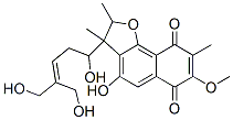 CAS#: 134985-03-8, 3-[1,5-Dihydroxy-4-(Hydroxymethyl)Pent-3-Enyl]-4-Hydroxy-7-Methoxy-2,3,8-Trimethyl-2H-Benzo[g][1]Benzoxole-6,9-Dione