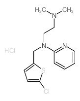 CAS#: 135-35-3, N-[(5-Chlorothiophen-2-Yl)Methyl]-N',N'-Dimethyl-N-Pyridin-2-Ylethane-1,2-Diamine Hydrochloride