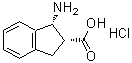 CAS 登录号：135053-09-7， (1R,2R)-1-氨基-2-茚满羧酸盐酸盐(1:1)