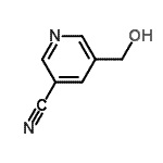CAS#: 135124-71-9, 5-(Hydroxymethyl)Nicotinonitrile