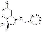 CAS#: 135138-42-0, 1,1-Dioxo-3-(Phenylmethoxy)-3,3a,4,7a-Tetrahydro-2H-1-Benzothiophen-5-One