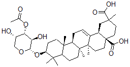 CAS#: 135248-38-3, Yiyeliangwanoside II