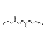 CAS#: 135302-26-0, N-Allyl-2-Butyrylhydrazinecarboxamide