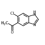 CAS#: 13535-52-9, 1-(6-Chloro-1H-Benzimidazol-5-Yl)Ethanone
