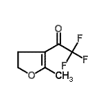 CAS 登录号：135351-21-2， 2,2,2-三氟-1-(2-甲基-4,5-二氢-3-呋喃基)乙酮