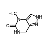 CAS#: 135376-98-6, 4-Methyl-2,4,6,7-Tetrahydro-5H-Pyrazolo[4,3-d]Pyrimidin-5-One