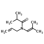 CAS#: 135535-73-8, N-Allyl-2-Methyl-N-(2-Methyl-1-Propen-1-Yl)Propanamide
