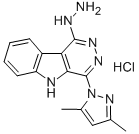 CAS#: 135561-93-2, 4-(3,5-Dimethyl-1H-Pyrazol-1-Yl)-1-Hydrazinyl-5H-Pyridazino[4,5-b]Indole Hydrochloride (1:1)