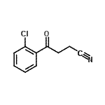 CAS 登录号：135595-17-4， 4-(2-氯苯基)-4-氧代丁腈