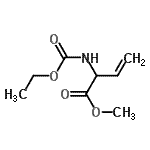 CAS 登录号：135630-84-1， 甲基2-[(乙氧羰基)氨基]-3-丁烯酸酯