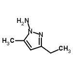 CAS#: 135634-94-5, 3-Ethyl-5-Methyl-1H-Pyrazol-1-Amine