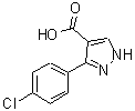CAS#: 135641-91-7, 3-(4-Chlorophenyl)-1H-Pyrazole-4-Carboxylic Acid