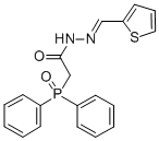 CAS#: 135689-14-4, 2-Di(Phenyl)Phosphoryl-N-(Thiophen-2-Ylmethylideneamino)Acetamide