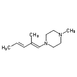 CAS#: 135712-34-4, 1-Methyl-4-[(1E,3E)-2-Methyl-1,3-Pentadien-1-Yl]Piperazine