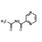 CAS#: 135742-53-9, N-Acetyl-2-Pyrazinecarboxamide