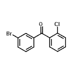 CAS#: 135774-38-8, (3-Bromophenyl)(2-Chlorophenyl)Methanone