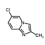 CAS#: 13583-92-1, 6-Chloro-2-Methylimidazo[1,2-a]Pyridine