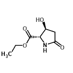 CAS#: 13593-87-8, Ethyl (3S)-3-Hydroxy-5-Oxo-L-Prolinate