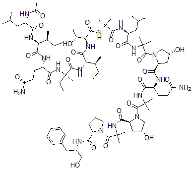 CAS#: 135995-68-5, 1-(N-Acetyl-L-Leucine)-3-L-Glutaminezervamicin Ic