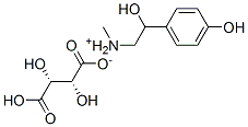 CAS#: 136-38-9, (2R,3R)-2,3-Dihydroxybutanedioic Acid; 4-(1-Hydroxy-2-Methylaminoethyl)Phenol