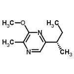 CAS 登录号：136025-81-5， 5-[(2S)-2-丁烷基]-3-甲氧基-2-甲基吡嗪