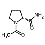 CAS#: 136051-77-9, 1-Acetyl-D-Prolinamide