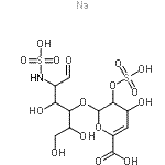 CAS#: 136098-03-8, 2-deoxy-4-O-(4-deoxy-2-O-sulfohex-4-enopyranuronosyl)-2-(sulfoamino)-Hexose sodium salt (1:1)