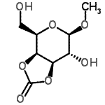 CAS 登录号：136113-05-8， 甲基3,4-O-(氧代亚甲基)-beta-D-吡喃半乳糖苷