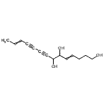 CAS#: 136171-87-4, 4,12-Tetradecadiene-8,10-Diyne-1,6,7-Triol