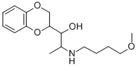 CAS#: 13627-85-5, alpha-[1-[(4-Methoxybutyl)Amino]Ethyl]-1,4-Benzodioxane-2-Methanol