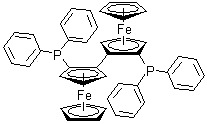 CAS#: 136274-57-2, (R,R'')-2,2''-Bis(diphenylphosphino)-1,1''-biferrocene