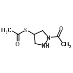 CAS#: 136290-22-7, S-(1-Acetyl-4-Pyrazolidinyl) Ethanethioate