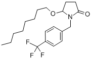 CAS#: 136410-36-1, 5-Octoxy-1-[[4-(Trifluoromethyl)Phenyl]Methyl]Pyrrolidin-2-One