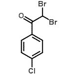 CAS 登录号：13651-12-2， 2,2-二溴-1-(4-氯苯基)乙酮