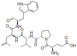CAS#: 136553-76-9, (4R)-4-Amino-5-[(2S)-2-[[(2R)-1-[[(2S)-1-[[(2R)-1-(1H-Indol-3-Yl)-3-Oxopropan-2-Yl]Amino]-4-Methyl-1-Oxopent-4-En-2-Yl]Amino]-3-Methyl-1-Oxobutan-2-Yl]Carbamoyl]Pyrrolidin-1-Yl]-5-Oxopentanoic Acid