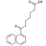 CAS 登录号：13672-47-4， 7-(1-萘基)-7-氧代庚酸