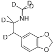 CAS#: 136765-43-0, alpha-Methyl-N-(Methyl-D3)-1,3-Benzodioxole-5-Ethan-alpha,beta-D2-Amine