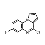 CAS#: 136773-69-8, 4-Chloro-7-Fluoropyrrolo[1,2-a]Quinoxaline